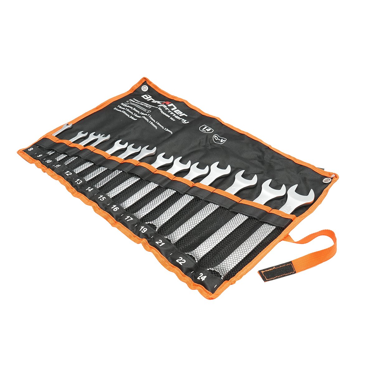 Set 14 chei combinate cu suport husa 8-24 mm Breckner Germany
